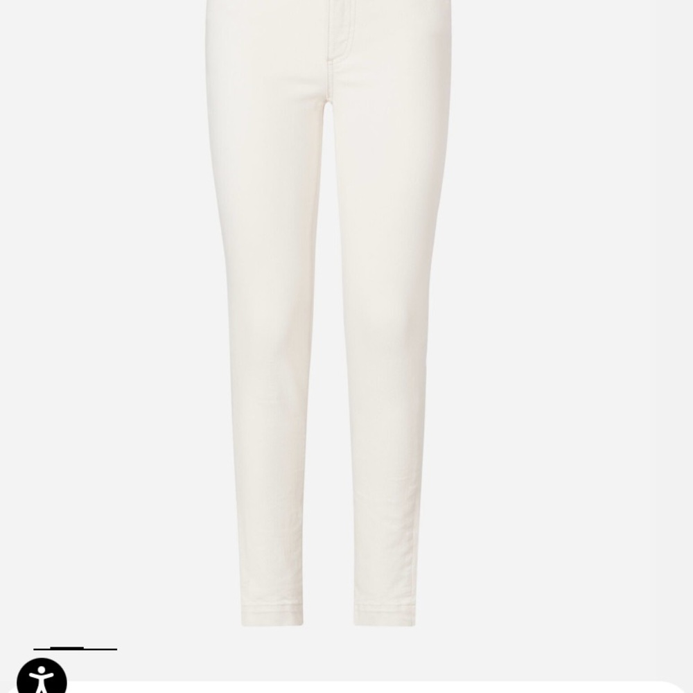 Dolce & Gabbana Cream Skinny Jeans Sleek Fit